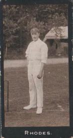 1912 F & J Smith Series Of 50 Cricketers #34 Wilfred Rhodes Front