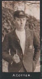1912 F & J Smith Series Of 50 Cricketers #43 Tibby Cotter Front