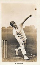 1922 Amalgamated Press The Boys Realm Famous Cricketers #2 Wilfred Rhodes Front