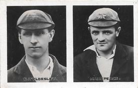 1922 Amalgamated Press Young Britain Favourite Cricketers - Uncut Pairs #19/20 E. Tyldesley / Makepeace Front