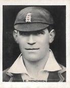 1922 Amalgamated Press Young Britain Favourite Cricketers #2 Patsy Hendren Front
