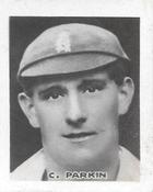 1922 Amalgamated Press Young Britain Favourite Cricketers #12 Cecil Parkin Front