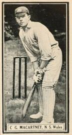 1926 D.C.Thompson The Worlds Best Cricketers (Rover) #23 Charlie Macartney Front