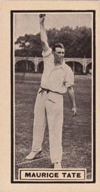 1930 D.C.Thompson The World's Best Cricketers (Adventure) #8 Maurice Tate Front