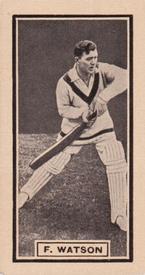 1930 D.C.Thompson The World's Best Cricketers (Adventure) #9 Frank Watson Front