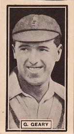 1930 D.C.Thompson The World's Best Cricketers (Rover) #7 George Geary Front
