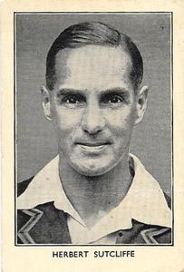 1932 Amalgamated Press Australian & English Cricket Stars #4 Herbert Sutcliffe Front