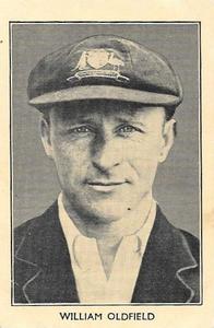 1932 Amalgamated Press Australian & English Cricket Stars #8 William Oldfield Front