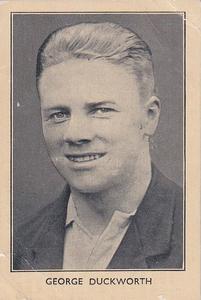 1932 Amalgamated Press Australian & English Cricket Stars #11 George Duckworth Front