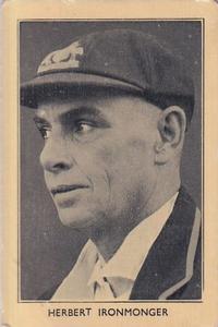 1932 Amalgamated Press Australian & English Cricket Stars #20 Herbert Ironmonger Front