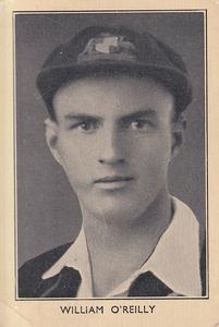 1932 Amalgamated Press Australian & English Cricket Stars #28 William O'Reilly Front