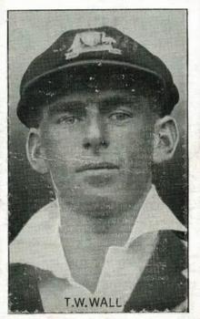 1934 Amalgamated Press Test Match Favourites (Singles) #NNO Tim Wall Front