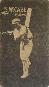 1933 Allen's Australian Cricketers (Steam Rollers) #NNO Stan McCabe Front