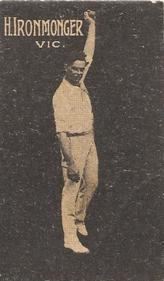 1930-31 Australian Licorice Australian Cricketers #NNO Bert Ironmonger Front