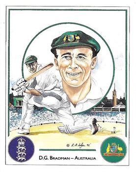 1992 Victoria Gallery Ashes Winning Captains #16 Don Bradman Front