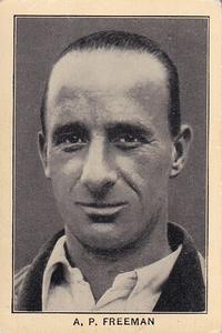 1928 Amalgamated Press England's Test Match Cricketers #4 Alfred Freeman Front