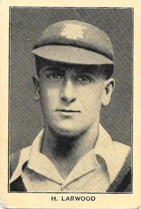 1928 Amalgamated Press England's Test Match Cricketers #9 Harold Larwood Front