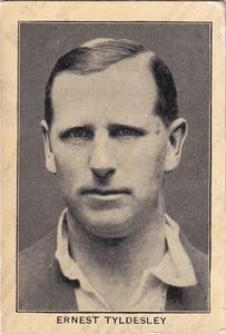 1928 Amalgamated Press England's Test Match Cricketers #15 Ernest Tyldesley Front
