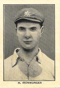 1928-29 Amalgamated Press Famous Australian Cricketers #6 Bert Ironmonger Front