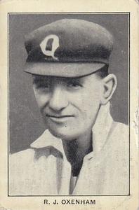 1928-29 Amalgamated Press Famous Australian Cricketers #11 Ronald Oxenham Front