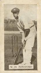 1932 Allen's Cricketers (Steam Rollers) #NNO Bill Ponsford Front