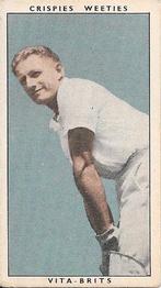 1948 Nabisco Leading Cricketers #15 Len Johnson Front