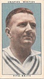 1948 Nabisco Leading Cricketers #22 Jack Moroney Front