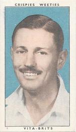 1948 Nabisco Leading Cricketers #24 Richard Niehuus Front
