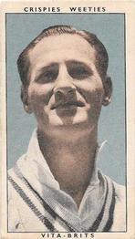 1948 Nabisco Leading Cricketers #30 Ronald Saggers Front