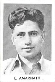 1947 Amalgamated Press Radio Fun Cricketers #9 Lala Amarnath Front