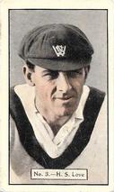 1934-35 Allen's Cricketers #3 Hammy Love Front