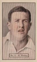 1934-35 Allen's Cricketers #3 Hans Ebeling Front