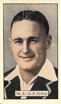 1934-35 Allen's Cricketers #8 Len Darling Front