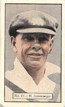 1934-35 Allen's Cricketers #21 Bert Ironmonger Front