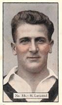 1934-35 Allen's Cricketers #33 Harold Larwood Front