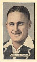 1936-37 Allen's Cricketers #5 Len Darling Front