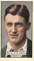 1936-37 Allen's Cricketers #9 Leo O'Brien Front