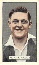 1936-37 Allen's Cricketers #35 Neil McCorkell Front