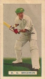 1936-37 Hoadley's Test Cricketers #1 Don Bradman Front