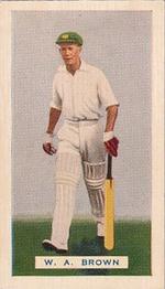 1936-37 Hoadley's Test Cricketers #13 Bill Brown Front