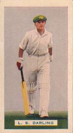 1936-37 Hoadley's Test Cricketers #17 Len Darling Front