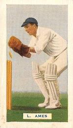 1936-37 Hoadley's Test Cricketers #31 Leslie Ames Front