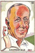 1938 Sweetacres Cricketers Caricatures #15 Arthur Chipperfield Front
