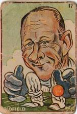 1938 Sweetacres Cricketers Caricatures #17 Bert Oldfield Front