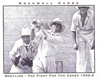 2005 Rockwell Bodyline The Fight for the Ashes 1932-3 #8 Fourth Test Match, Brisbane Front