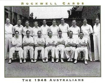 2006 Rockwell The 1948 Australians #2 Australian Touring Party 1948 Front