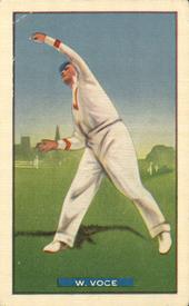 1938 Hoadley's Test Cricketers #6 Bill Voce Front