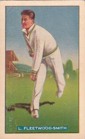 1938 Hoadley's Test Cricketers #14 Chuck Fleetwood-Smith Front