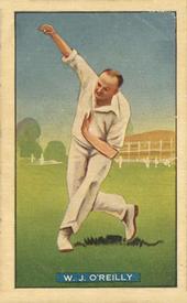 1938 Hoadley's Test Cricketers #30 Bill O'Reilly Front