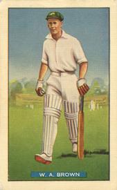 1938 Hoadley's Test Cricketers #31 Bill Brown Front